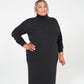 Diane 100% Cashmere Maxi Dress - Charcoal Grey